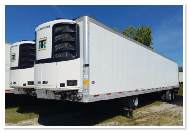 Picture of a Reefer on a trailer